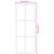 Ușă glisantă cu set feronerie, 76x205 cm, sticlă ESG/aluminiu GartenMobel Dekor