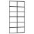 Ușă glisantă cu set feronerie, 102x205 cm, sticlă ESG/aluminiu GartenMobel Dekor