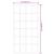 Ușă glisantă cu set feronerie, 102x205 cm, sticlă ESG/aluminiu GartenMobel Dekor