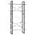 Bibliotecă cu 5 rafturi, alb, 100x30x175 cm, lemn masiv de pin GartenMobel Dekor