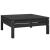 Set mobilier de grădină, 5 piese, negru, lemn masiv de pin GartenMobel Dekor