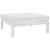 Set mobilier de grădină, 9 piese, alb, lemn masiv de pin GartenMobel Dekor