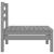 Set mobilier de grădină, 6 piese, gri, lemn masiv de pin GartenMobel Dekor