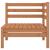 Set mobilier de grădină, 6 piese, maro miere, lemn masiv de pin GartenMobel Dekor