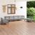 Set mobilier de grădină, 8 piese, gri, lemn masiv de pin GartenMobel Dekor