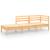 Set mobilier de grădină, 3 piese, lemn masiv de pin GartenMobel Dekor