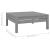 Set mobilier de grădină, 10 piese, gri, lemn masiv de pin GartenMobel Dekor