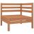 Set mobilier de grădină, 6 piese, maro miere, lemn masiv de pin GartenMobel Dekor
