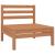Set mobilier de grădină, 6 piese, maro miere, lemn masiv de pin GartenMobel Dekor