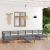 Set mobilier relaxare grădină, 8 piese, lemn masiv de pin GartenMobel Dekor