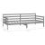 Pat de zi cu saltea, gri, 90x200 cm, lemn masiv de pin GartenMobel Dekor