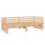 Pat extensibil de zi, 2x(90x200) cm, lemn masiv de pin GartenMobel Dekor