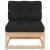 Set mobilier de grădină cu perne, 7 piese, lemn masiv de pin GartenMobel Dekor