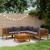 Set mobilier grădină cu perne, 6 piese, lemn masiv acacia GartenMobel Dekor