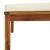 Set mobilier grădină cu perne crem, 5 piese, lemn masiv acacia GartenMobel Dekor