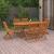 Set de masă pentru grădină, 7 piese, lemn masiv de acacia GartenMobel Dekor