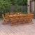Set de masă pentru grădină, 11 piese, lemn masiv de acacia GartenMobel Dekor