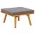 Set mobilier de grădină cu perne, 8 piese, lemn masiv acacia GartenMobel Dekor