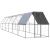 Coteț de exterior pentru păsări, 2x12x2 m, oțel zincat GartenMobel Dekor