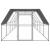 Coteț de păsări pentru exterior, 3x12x2 m, oțel zincat GartenMobel Dekor