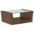 Set mobilier de grădină cu perne, 8 piese, maro, poliratan GartenMobel Dekor