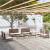 Set mobilier de grădină cu perne, 8 piese, maro, poliratan GartenMobel Dekor