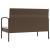 Set mobilier de grădină cu perne, 8 piese, maro, poliratan GartenMobel Dekor