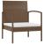 Set mobilier de grădină cu perne, 8 piese, maro, poliratan GartenMobel Dekor