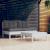 Set mobilier grădină cu perne, antracit, 3 piese, lemn de pin GartenMobel Dekor