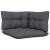 Set mobilier grădină cu perne antracit, 5 piese, lemn de pin GartenMobel Dekor