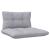 Set mobilier de grădină cu perne, 8 piese, gri, lemn de pin GartenMobel Dekor