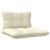 Set mobilier grădină cu perne crem, 4 piese, lemn de pin GartenMobel Dekor
