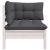 Set mobilier de grădină cu perne, 8 piese, lemn masiv de pin GartenMobel Dekor
