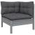 Set mobilier grădină cu perne, 7 piese, lemn masiv de pin GartenMobel Dekor