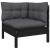 Set mobilier grădină cu perne, 7 piese, lemn masiv de pin GartenMobel Dekor