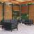 Set mobilier de grădină cu perne, 8 piese, lemn masiv de pin GartenMobel Dekor