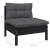 Set mobilier de grădină cu perne, 9 piese, lemn masiv de pin GartenMobel Dekor