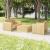 Set mobilier de grădină, 3 piese, lemn masiv pin tratat GartenMobel Dekor