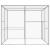 Cușcă pentru pisici, 3x3x2,5 m, oțel galvanizat GartenMobel Dekor