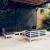 Set mobilier grădină cu perne, 10 piese, alb, lemn masiv pin GartenMobel Dekor