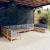 Set mobilier grădină cu perne, 10 piese, gri, lemn masiv pin GartenMobel Dekor