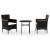 Set mobilier de grădină, 3 piese, poliratan GartenMobel Dekor