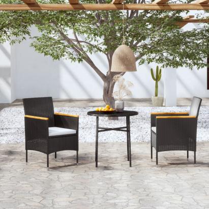 Set mobilier de grădină, 3 piese, poliratan GartenMobel Dekor