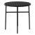 Set mobilier de grădină, 3 piese, negru, poliratan GartenMobel Dekor