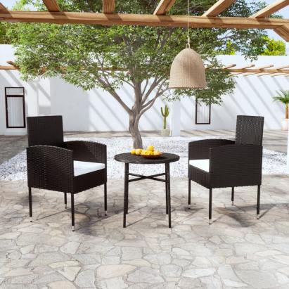 Set mobilier de grădină, 3 piese, poliratan GartenMobel Dekor