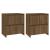 Servante, 2 buc., stejar maro, 70x41x75 cm, lemn prelucrat GartenMobel Dekor