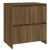 Servante, 2 buc., stejar maro, 70x41x75 cm, lemn prelucrat GartenMobel Dekor