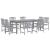 Set mobilier de grădină, 9 piese, lemn masiv de acacia GartenMobel Dekor