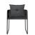 Set de mobilier pentru grădină, 3 piese, negru GartenMobel Dekor