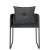 Set de mobilier pentru grădină, 3 piese, negru GartenMobel Dekor